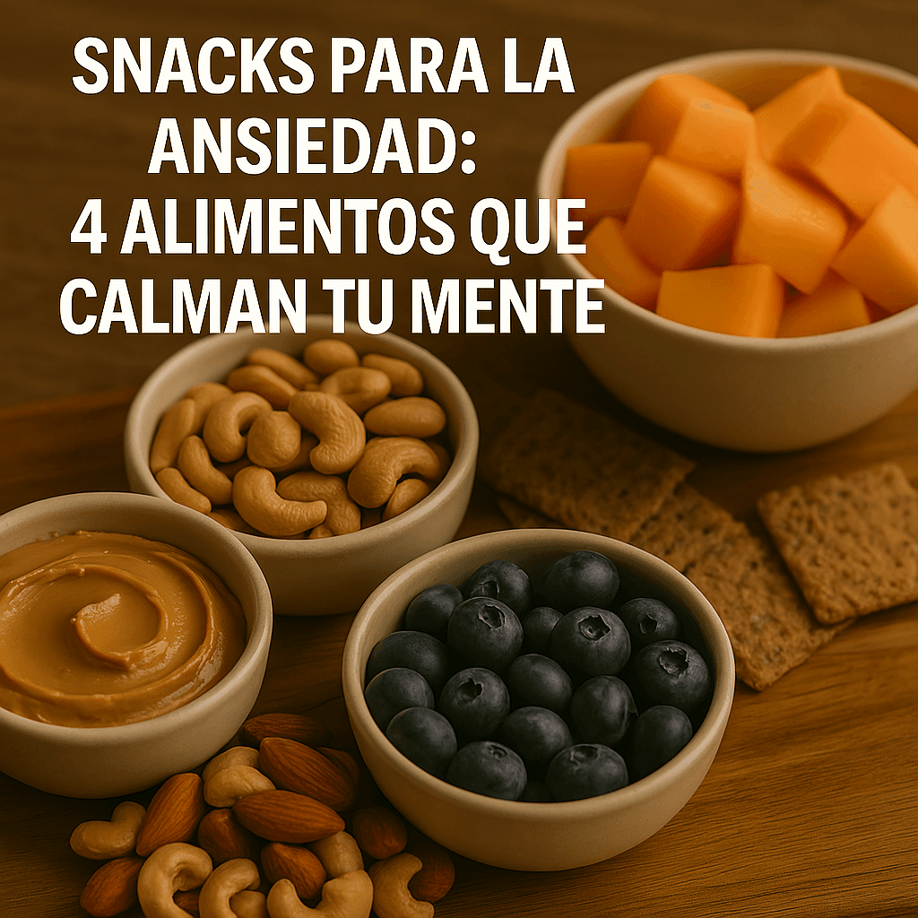 snacks para la ansiedad